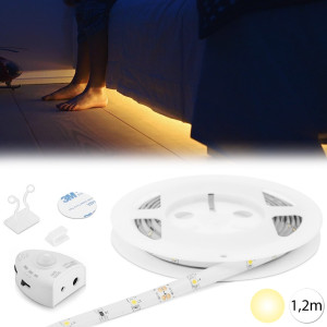 Kanlux 26320 S-DIM IR LED pás pod posteľ so senzorom pohybu a stmievaním, 1,2m